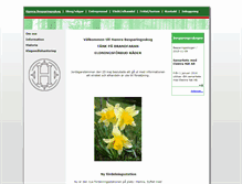 Tablet Screenshot of hamrabesparingsskog.se